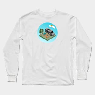 Vanlife camping Long Sleeve T-Shirt